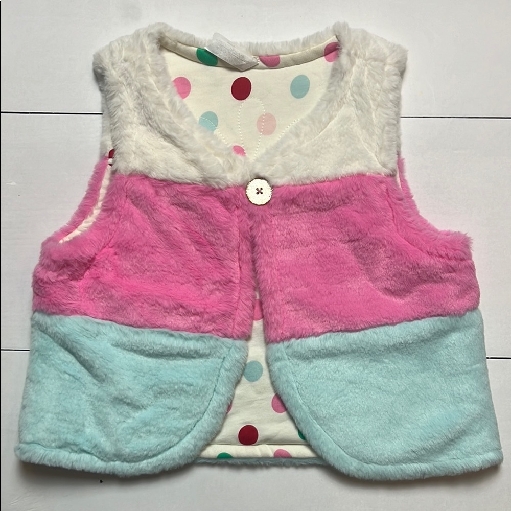 Matilda Jane Wonderment Gumdrop Lane Vest Size 8 EUC